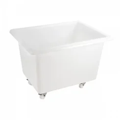 Gilac Bac grand volume 310 L - 4 roues pivotantes dont 2 avec freins - blanc Online