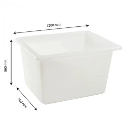 Gilac Bac grand volume 500 L - blanc