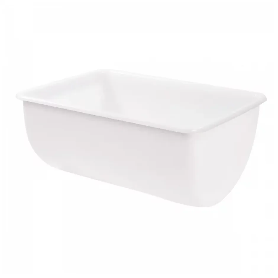 Gilac Bac grand volume semi-cylindrique 170 L - blanc Discount