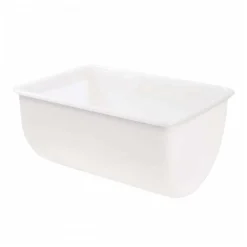 Gilac Bac grand volume semi-cylindrique 220 L - Blanc