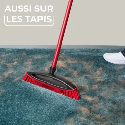 Vileda Balai caoutchouc Pet Pro - - Poils d'animaux (sans manche)