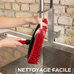 Vileda Balai caoutchouc Pet Pro - - Poils d'animaux (sans manche)