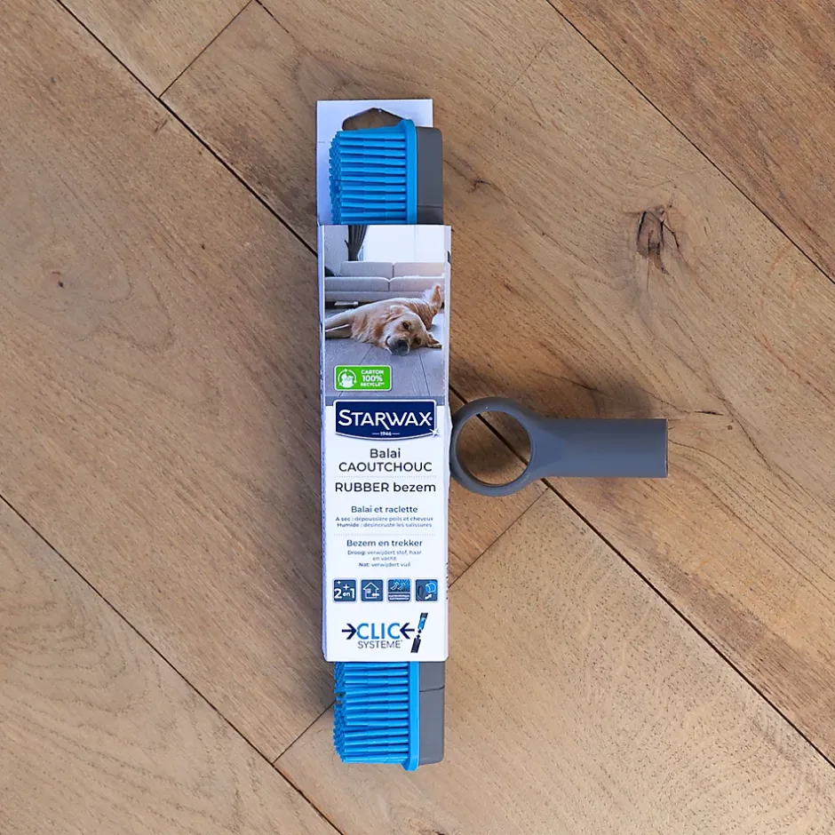 Starwax Balai en caoutchouc Clic Système Clearance