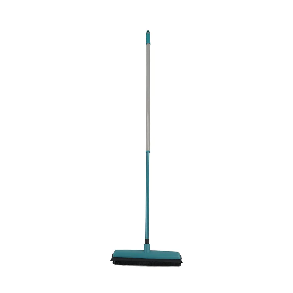 GoodHome Balai extensible poils doux bleu L.1 m x l.7cm