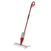 Juanio Balai pulvérisateur avec réservoir, nettoyeur vapeur, séparateur de poussière en microfibre coloris rouge.