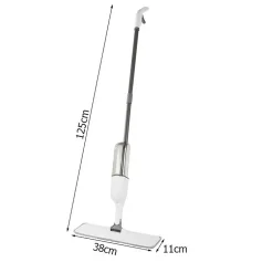 Importdistrib Balai serpillière plat avec laveur rotatif à jet solide 3x cartouches de rechange Clearance