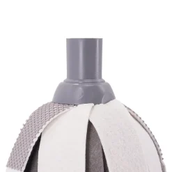GoodHome Balai serpillère à franges microfibre et plastique blanc et bleu l.8 cm Hot
