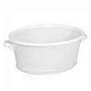 Gilac Baquet ovale fond renforcé 60 L - blanc Clearance