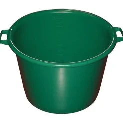 Aluminium Et Plastique Baquet rond 30 L - D: 45 cm - H 29 cm - vert Best
