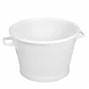 Gilac Baquet rond fond renforcé 35 L - blanc