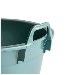 Gilac Baquet rond souple avec poignées - 40 L - vert Sale