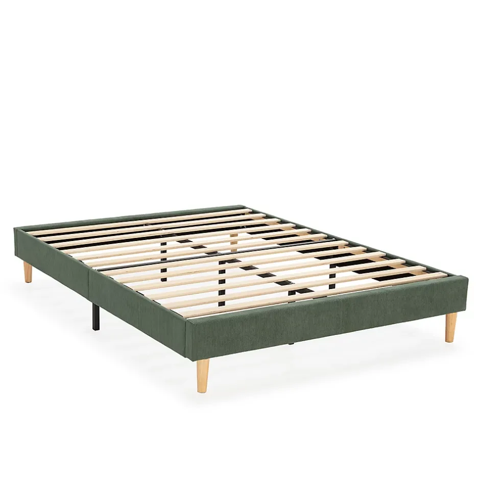 Vs Venta-Stock Base rembourrée Bari 140x190 cm Vert Sale