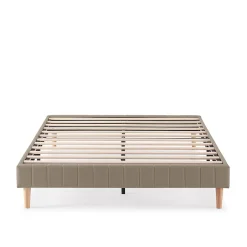 Vs Venta-Stock Base rembourrée Eris 140x200 cm Beige