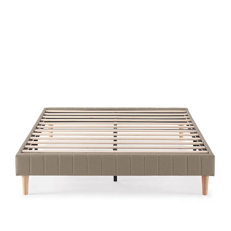 Vs Venta-Stock Base rembourrée Eris 140x200 cm Beige