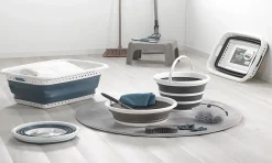 Eden Bassine cuvette retractable bleu paon Sale