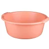 Bassine cuvette ronde 11L coloris pêche New