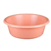 Bassine cuvette ronde 6.5L coloris pêche Sale