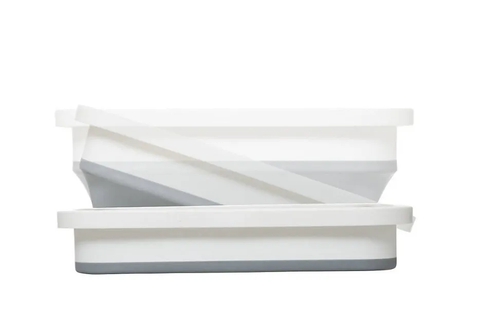 5Five Bassine retractable 8L - Blanc Gris -