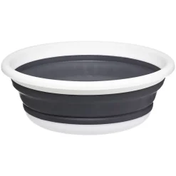 5Five Bassine retractable 6L - Blanc Gris clair -