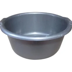 Aluminium Et Plastique Bassine ronde 14 L - D: 42 cm - gris