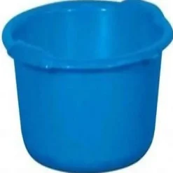 Aluminium Et Plastique Bassine ronde 14 L - D: 41 cm - H 17.5 cm - bleu