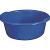 Aluminium Et Plastique Bassine ronde 20 L - D: 45 cm - H 20 cm - bleu Outlet