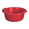 Aluminium Et Plastique Bassine ronde 20 L - D: 45 cm x 20 cm - rouge Clearance