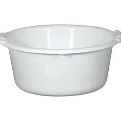 Aluminium Et Plastique Bassine ronde 20l d43 blanc alimentaire Discount