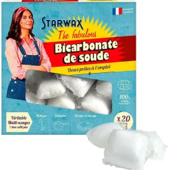 Starwax Fabulous Bicarbonate de soude doses 20 x 20g