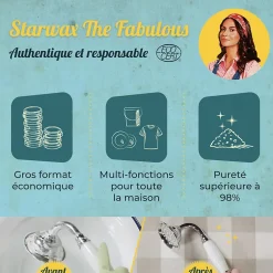 Starwax Fabulous Bicarbonate de soude technique Starwax The fabulous 2,5kg Outlet