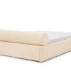 Lisa Design Billy - lit coffre - 140x190 cm - en tissu texturé - sommier inclus - Hot
