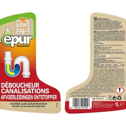 Epur Bio-déboucheur canalisations 1L New