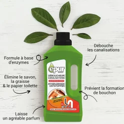 Epur Bio-déboucheur canalisations 1L New