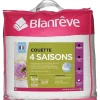 Blanreve Couette 4 saisons - 240 x 260 cm - Blanc Discount