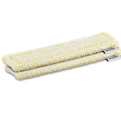 Kärcher Bonnette microfibres jaune pour nettoyeur de vitres Karcher wv vendue par 2