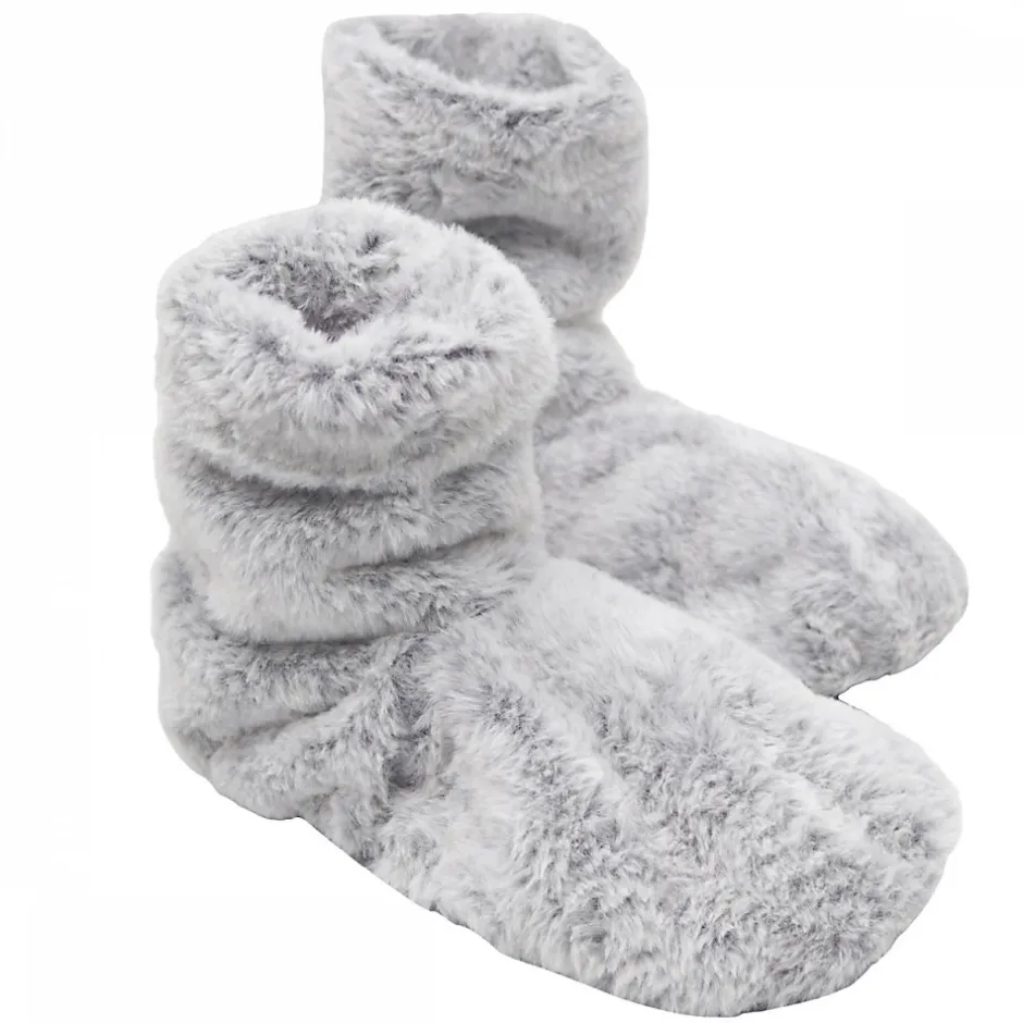 Vivezen Boots, bottes, chaussons chauffants micro ondes déhoussables - Du 36 au 43 - Gris clair -