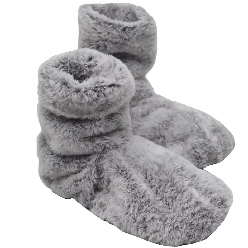 Vivezen Boots, bottes, chaussons chauffants micro ondes déhoussables - Du 36 au 43 - Gris clair - New