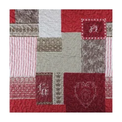 Lovely Casa Boutis 240x260 avec 2 taies et sac Arkansas rouge Online
