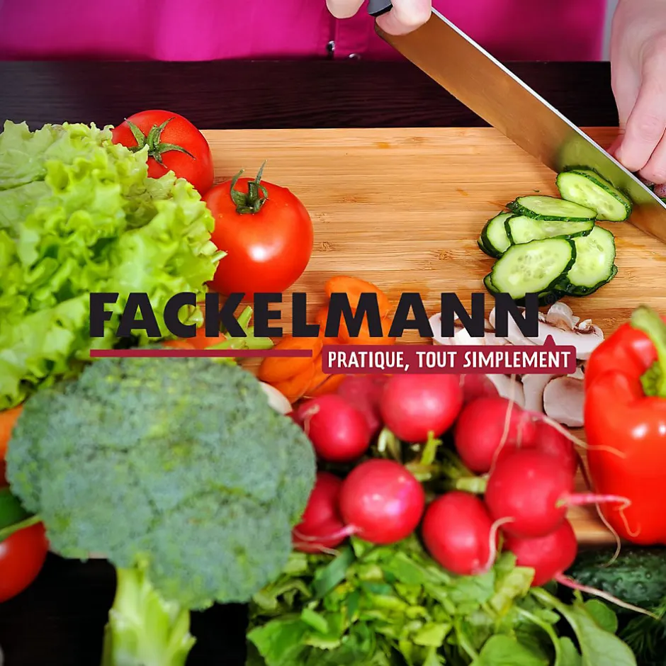 Fackelmann Brosse à légumes en bois Wood Edition