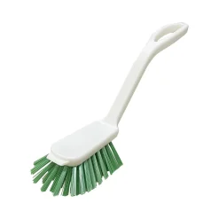 Brosse à vaisselle poils rigides blanc l.6cm Best