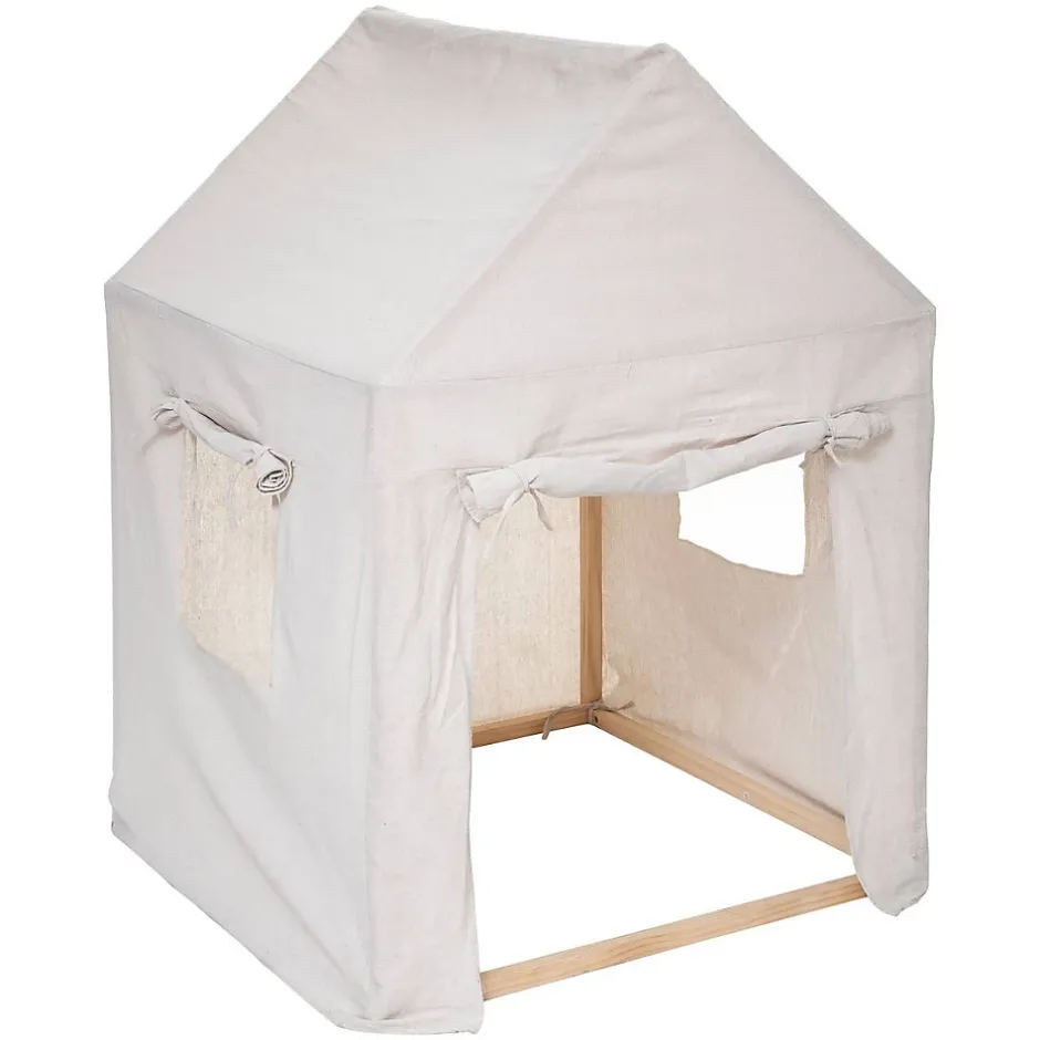 Atmosphera Créateur D'Intérieur Cabane enfant - structure pin - toile coton H116 cm - Atmosphera Sale