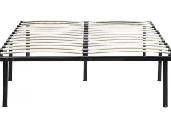 Habitat Et Jardin Cadre à lattes + pieds pour matelas 140 x 190 cm - 26 lattes