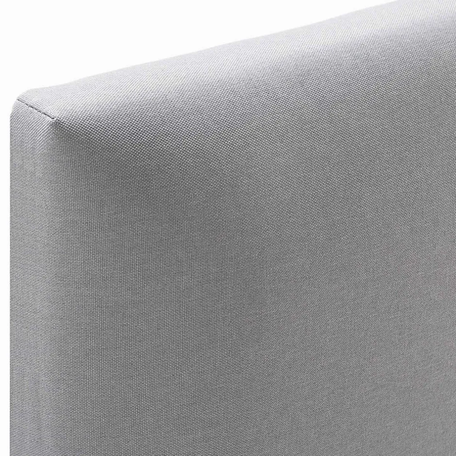Vs Venta-Stock Cadre de lit rembourré Lauren 30 cm, 150 x 190 cm, Gris clair Best