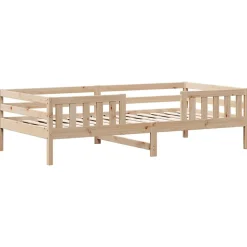 Vidaxl Cadre de lit sans matelas 90x190 cm bois de pin massif