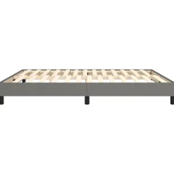 Vidaxl Cadre de lit sans matelas gris foncé 180x200 cm tissu Sale