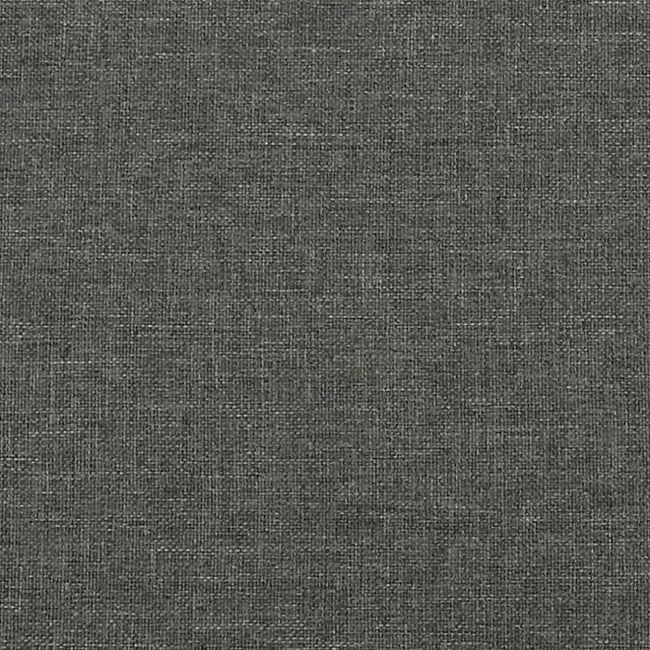 Vidaxl Cadre de lit sans matelas gris foncé 160x200 cm tissu