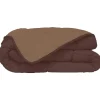 Toison d'Or CALGARY Couette chaude Microfibre 400g/m² Choco & Moka 200x200cm Sale