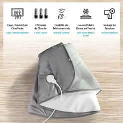 Fishtec Cape chauffante Cocoon - 3 niveaux de chauffe