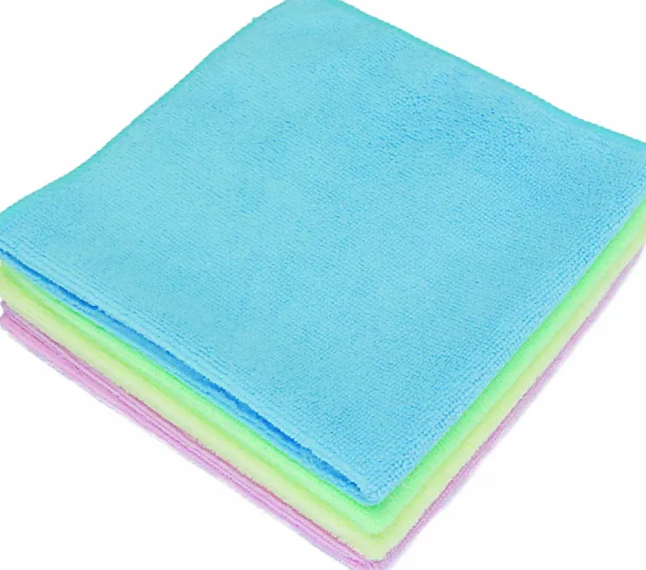 Carre Microfibre 300g 40X40 cm - Lot de 5 - Guialto - Jaune - l40- L0.1- P0.1- h0.1 New