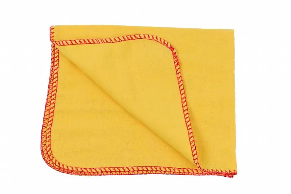 Chamoisine Coton Jaune 40X50 cm - Lot de 10 - Guialto